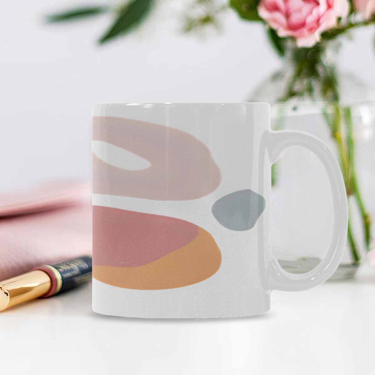 Quality Mug, coffee mug, tea cup, Bold Abstract, Set 1, design 17