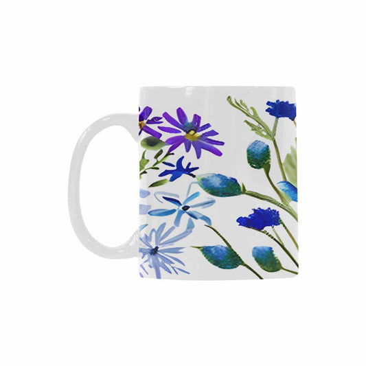 Quality Mug, coffee mug, tea cup, Bright florals, Set 1A, Design 6