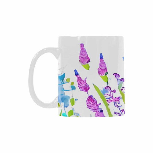 Quality Mug, coffee mug, tea cup, Bright florals, Set 1A, Design 9