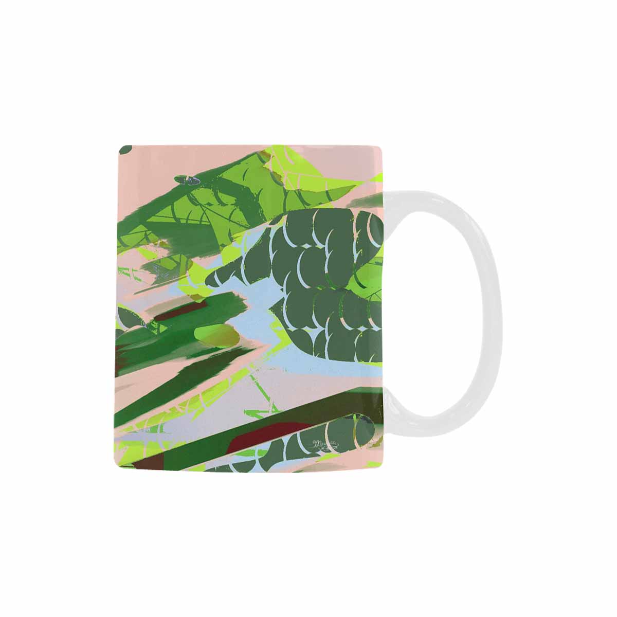 Unique Abstract design coffee mug, set 1, design 154