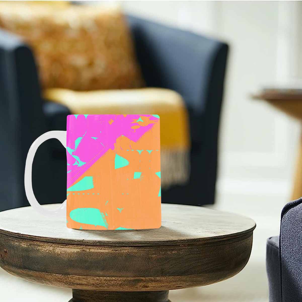Unique Abstract design coffee mug, set 1, design 135