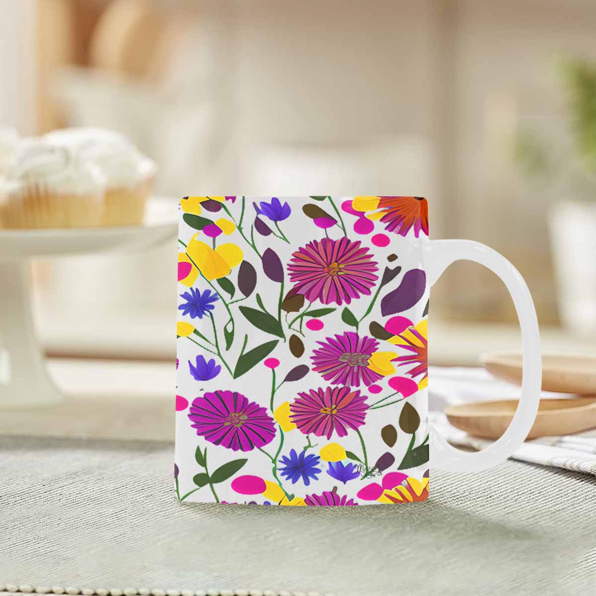 Quality Mug, coffee mug, tea cup, Set 1A, Mixed Floral design 33