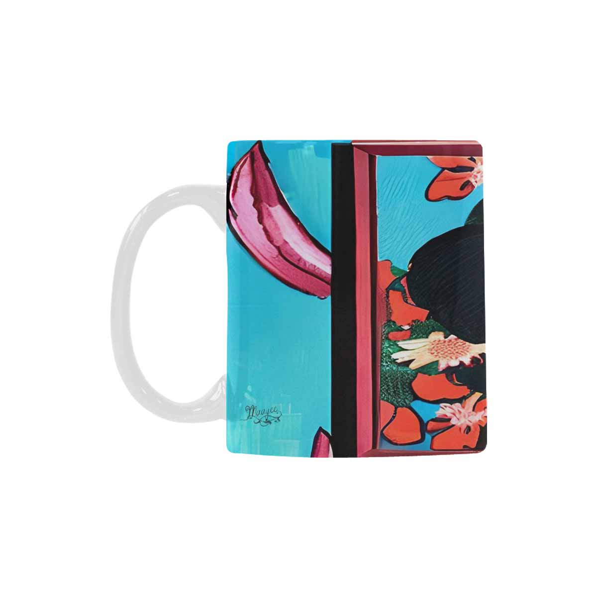 Quality Mug, coffee mug, tea cup, Asian Faces, Design 57