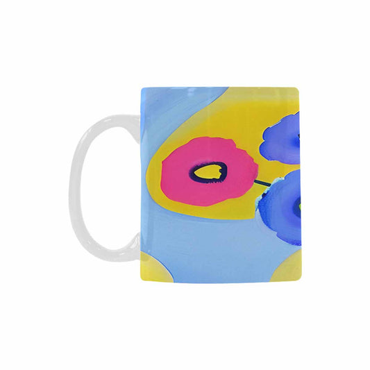 Quality Mug, coffee mug, tea cup, Bright florals, Set 1, Design 71
