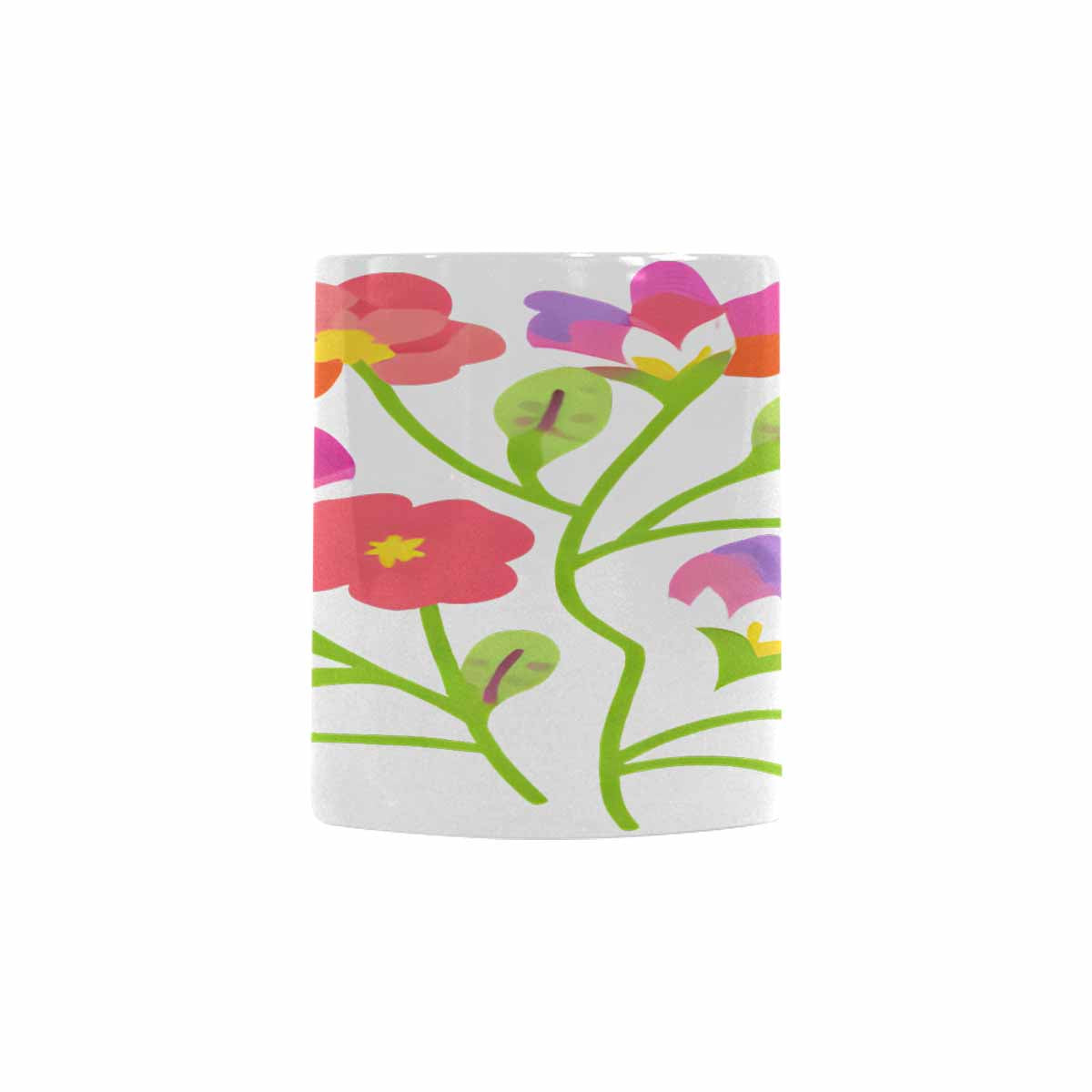 Quality Mug, coffee mug, tea cup, Bright florals, Set 2, design 64