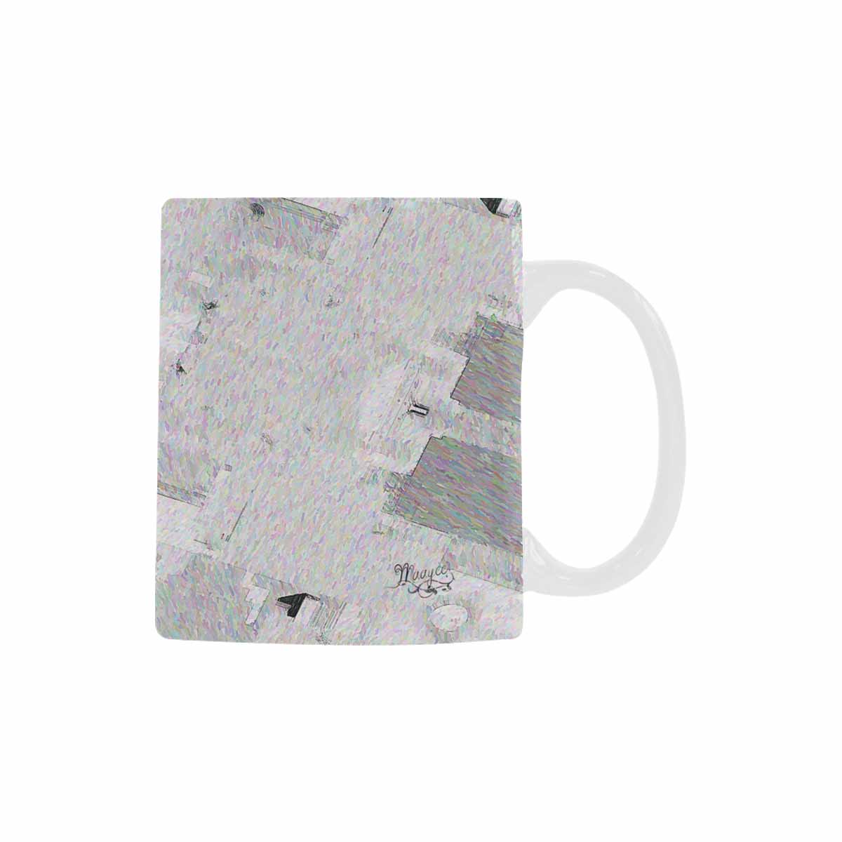 Quality Mug, coffee mug, tea cup, B & W Abstract, Set 1, design 92