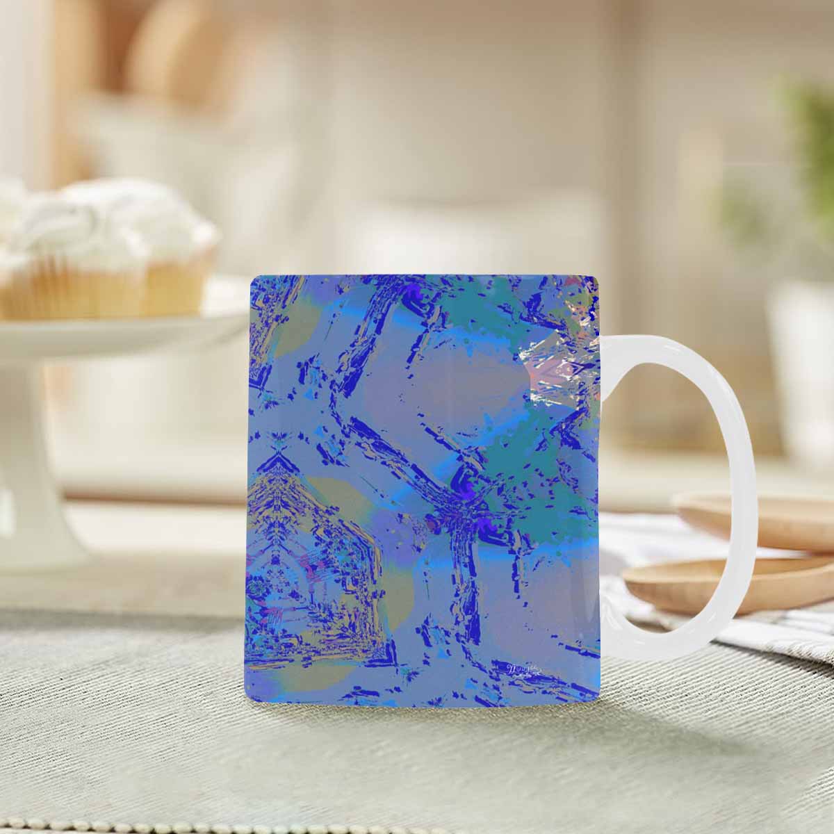 Unique Abstract design coffee mug, set 1, design 95