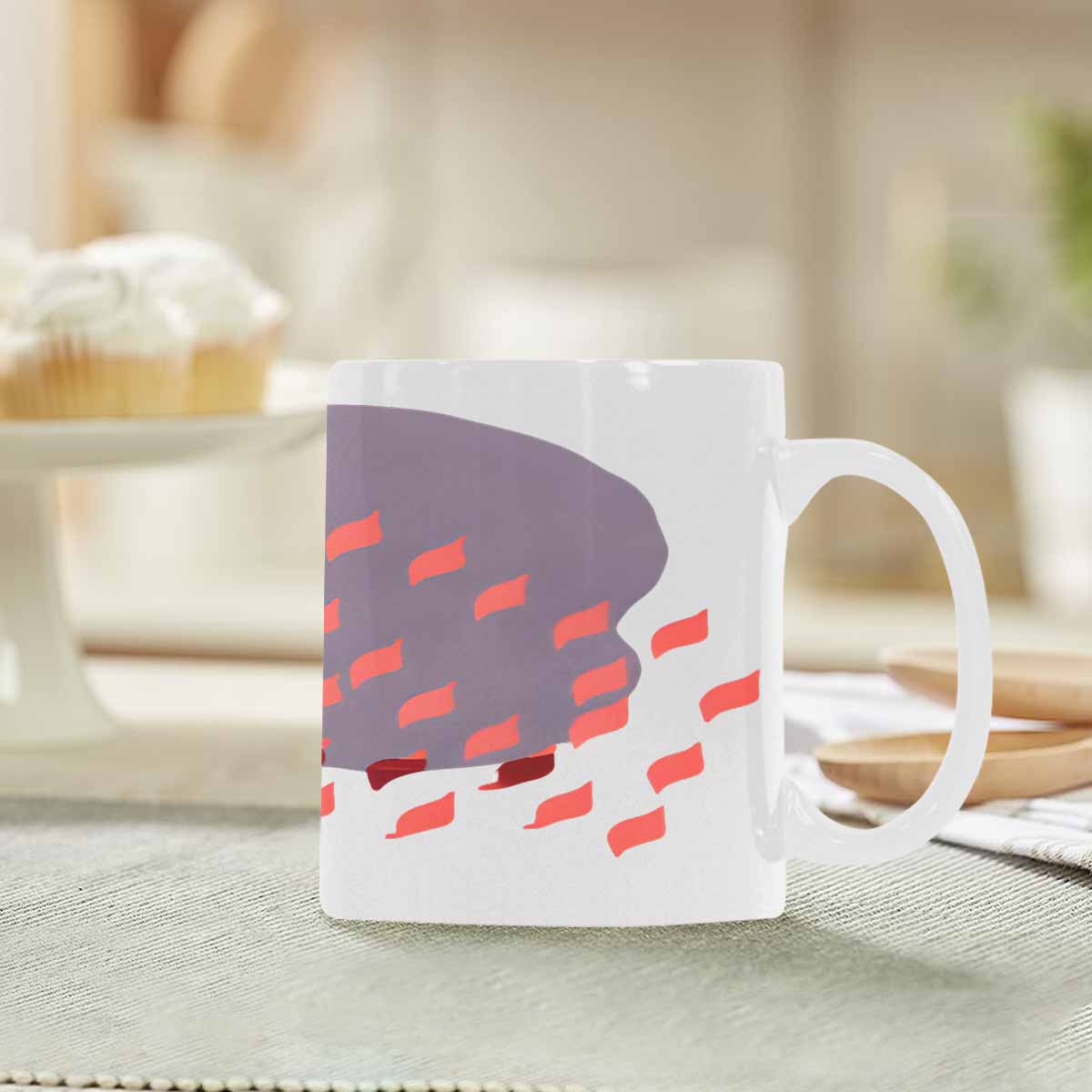 Quality Mug, coffee mug, tea cup, Bold Abstract, Set 1, design 85