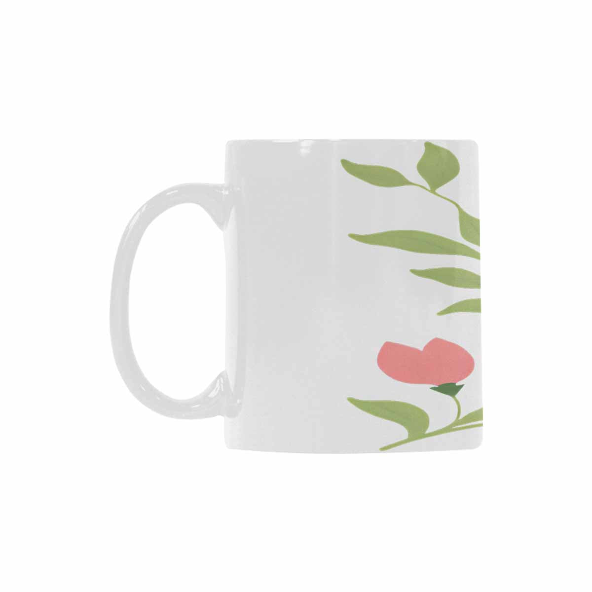 Quality Mug, coffee mug, tea cup, Bright florals, Set 2, design 60