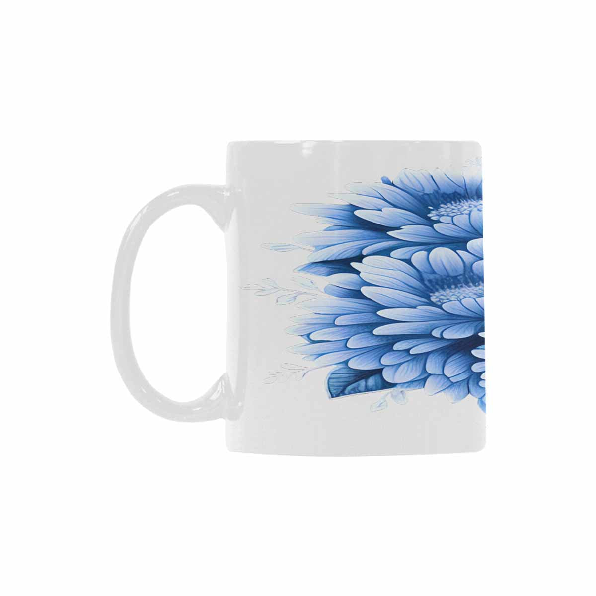 Quality Mug, coffee mug, tea cup, Bright florals, Set 2, design 13