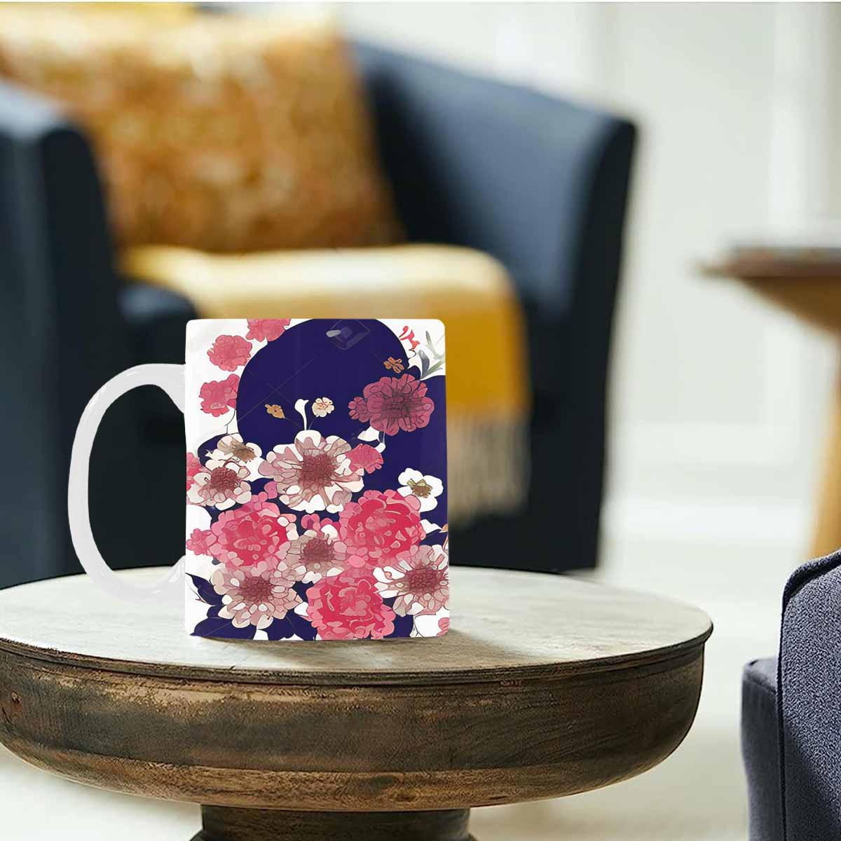 Quality Mug, coffee mug, tea cup, Asian Faces, Design 31