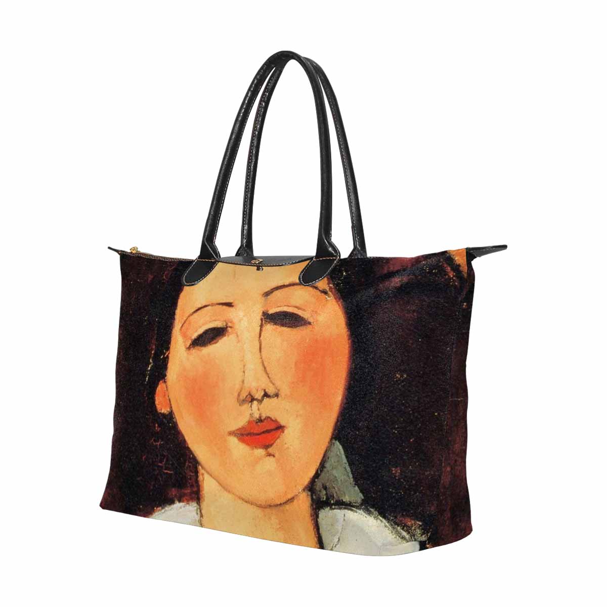 Classic handbag, Modigliani design, choice of 2 colors, Jacques Lipchitz and his woman version 1 & 2