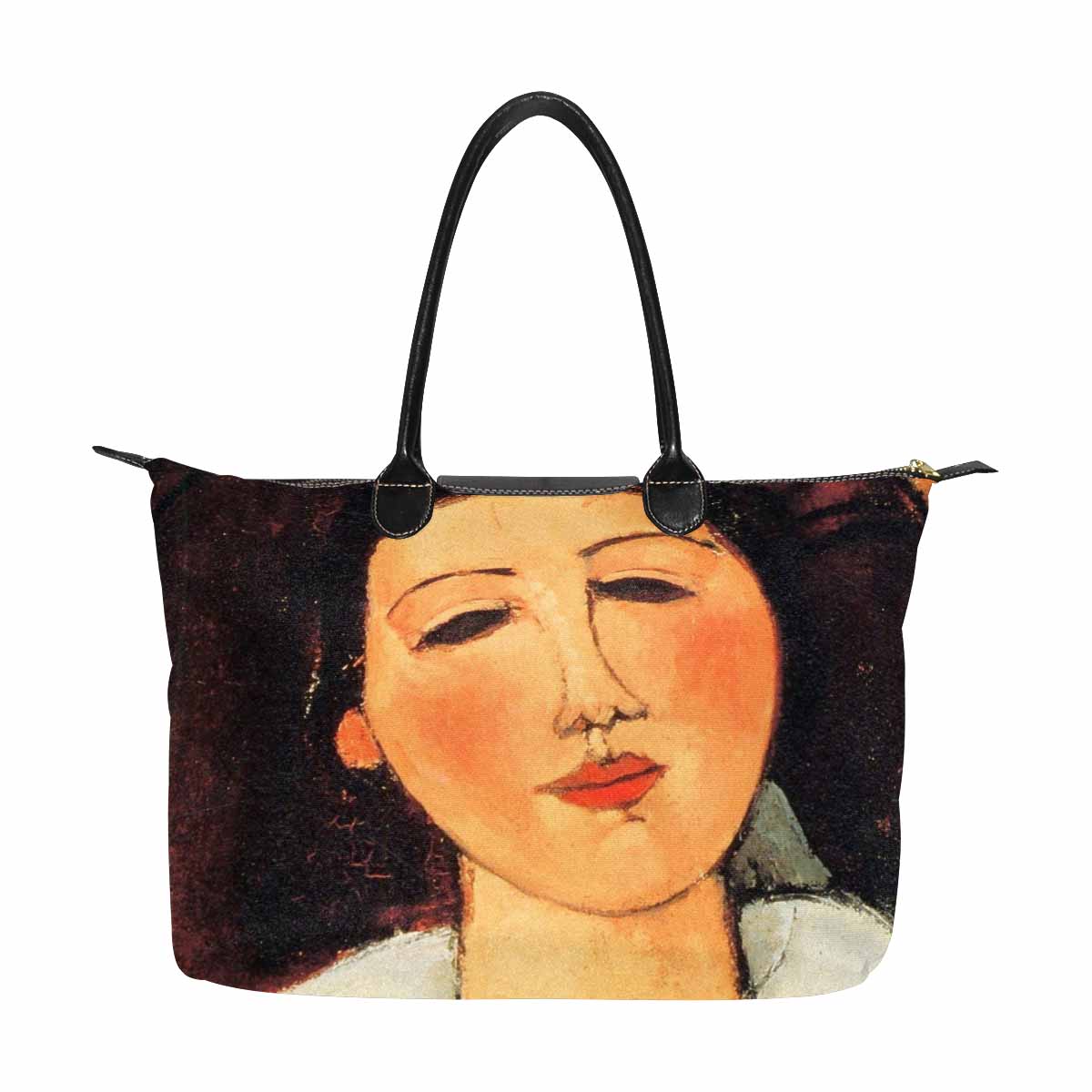 Classic handbag, Modigliani design, choice of 2 colors, Jacques Lipchitz and his woman version 1 & 2