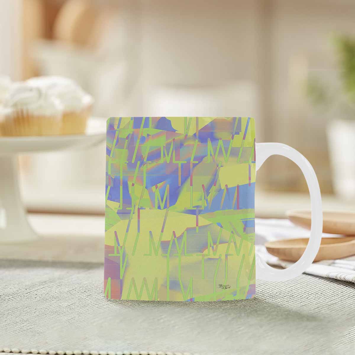 Unique Abstract design coffee mug, set 1, design 182