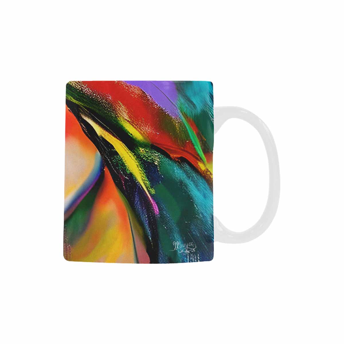 Coffee Mug, tea cup,caucasian Face, design 24