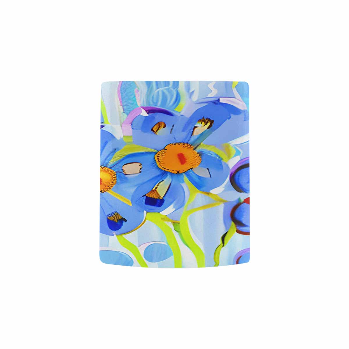 USA made Quality Mug, coffee mug, tea cup, Bright florals, Set 1, Design 148
