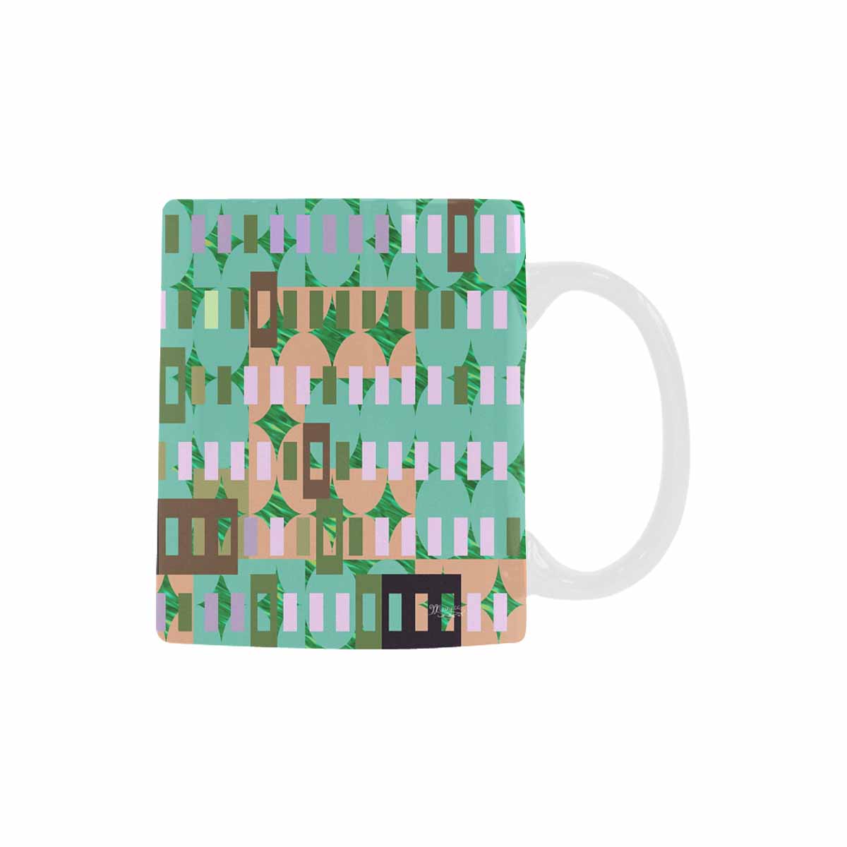 Unique Abstract design coffee mug, set 1, design 151