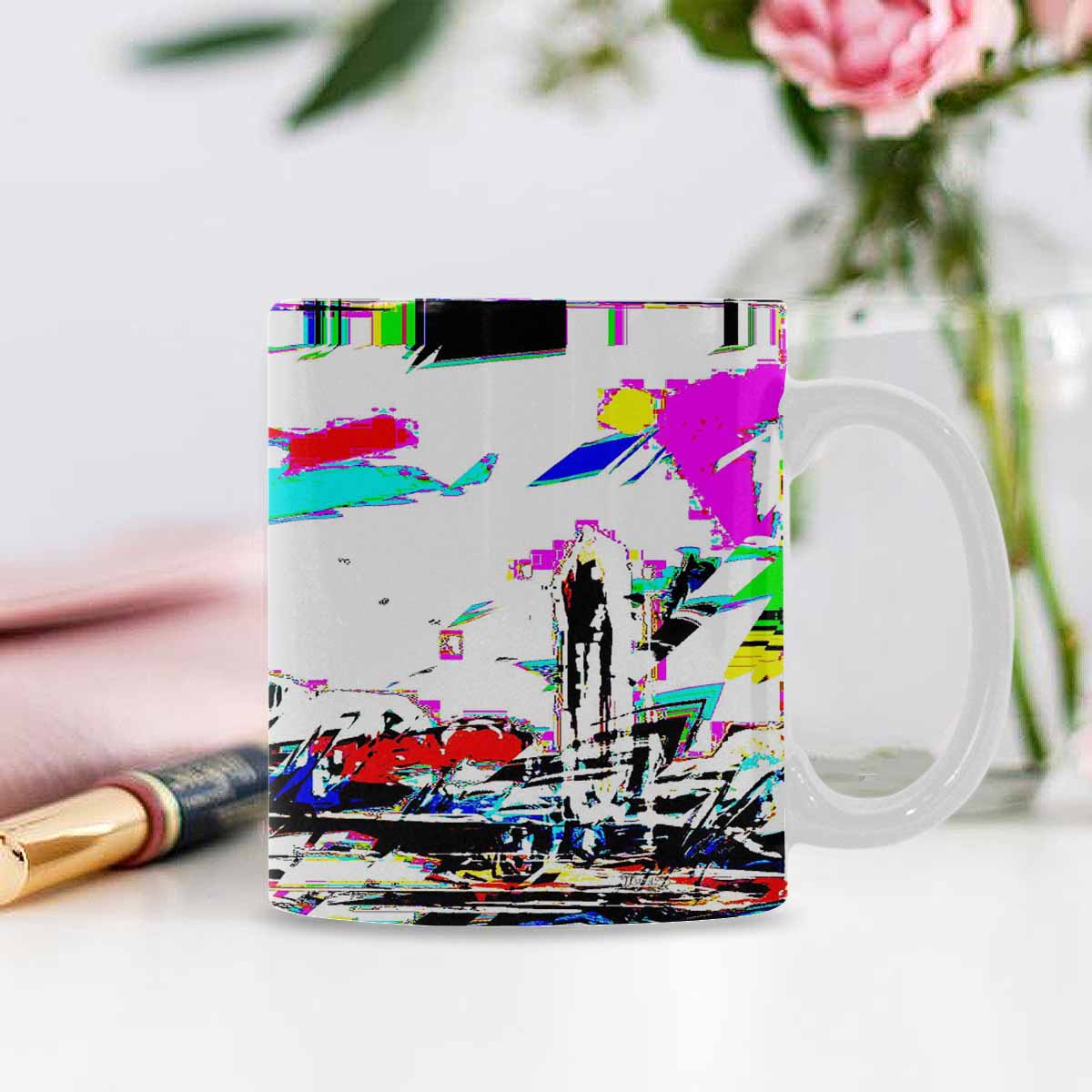 Unique Abstract design coffee mug, set 1, design 53