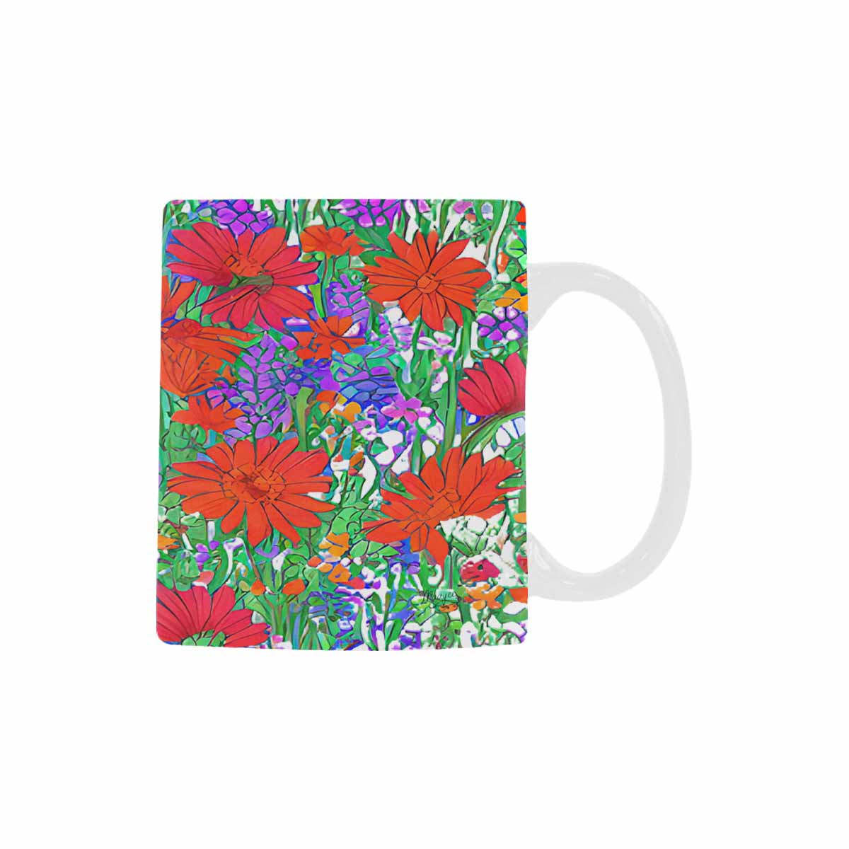 Quality Mug, coffee mug, tea cup, Set 1A, Mixed Floral design 12