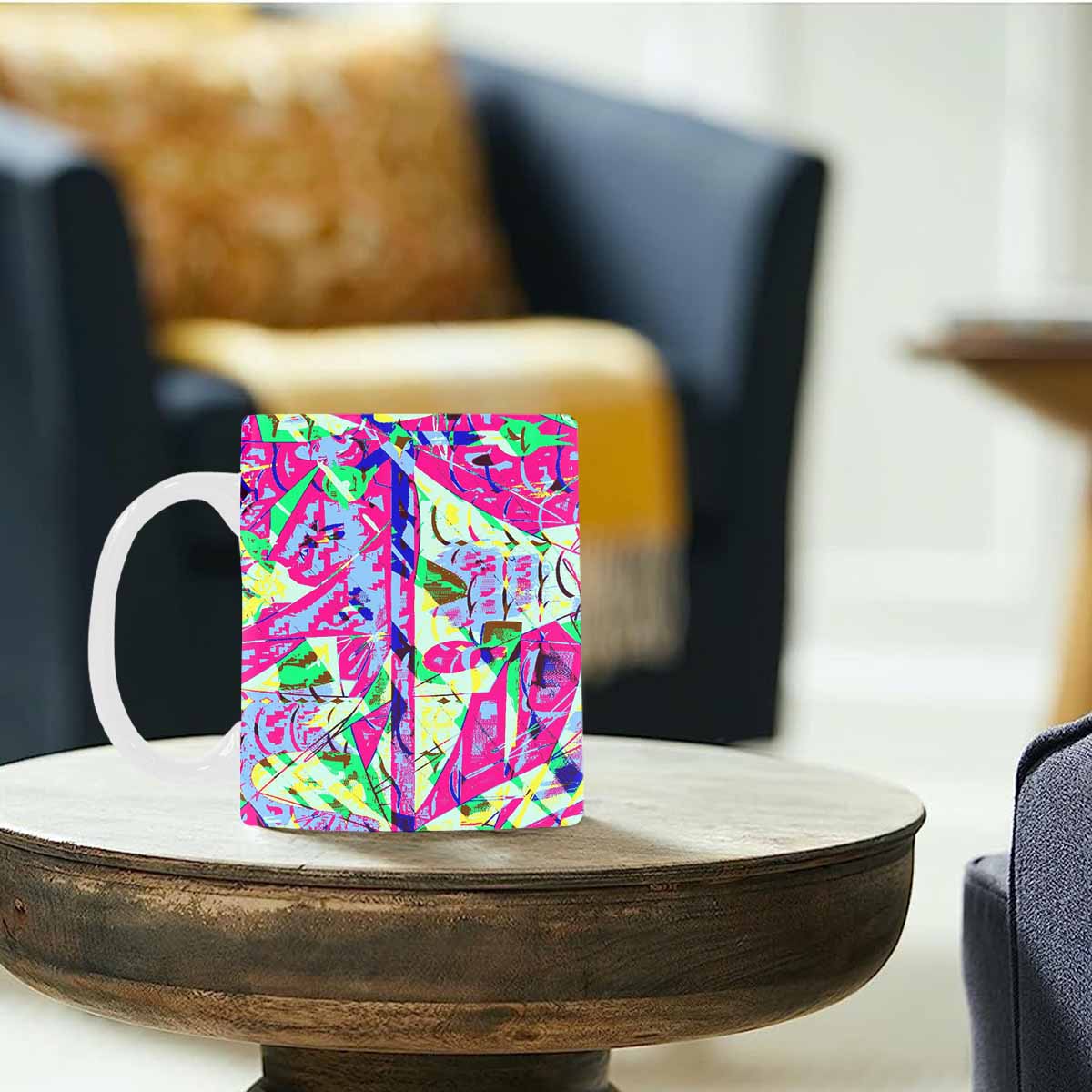 Unique Abstract design coffee mug, set 1, design 44