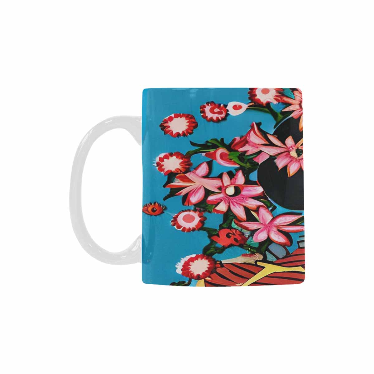 Quality Mug, coffee mug, tea cup, Asian Faces, Design 68