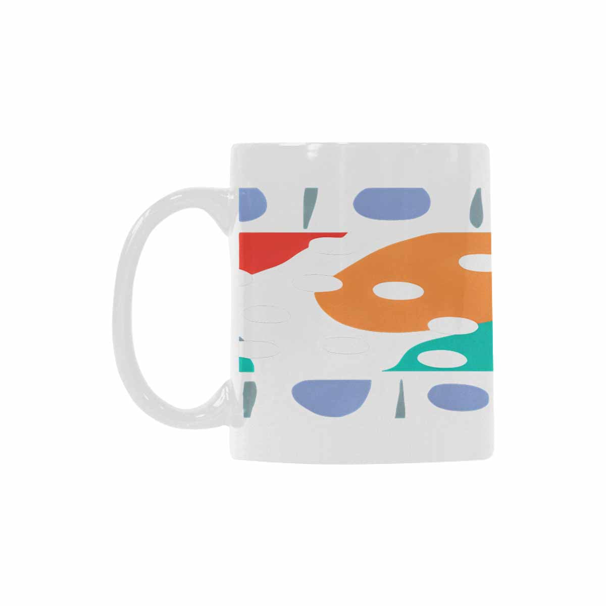 Quality Mug, coffee mug, tea cup, Bold Abstract, Set 1, design 110