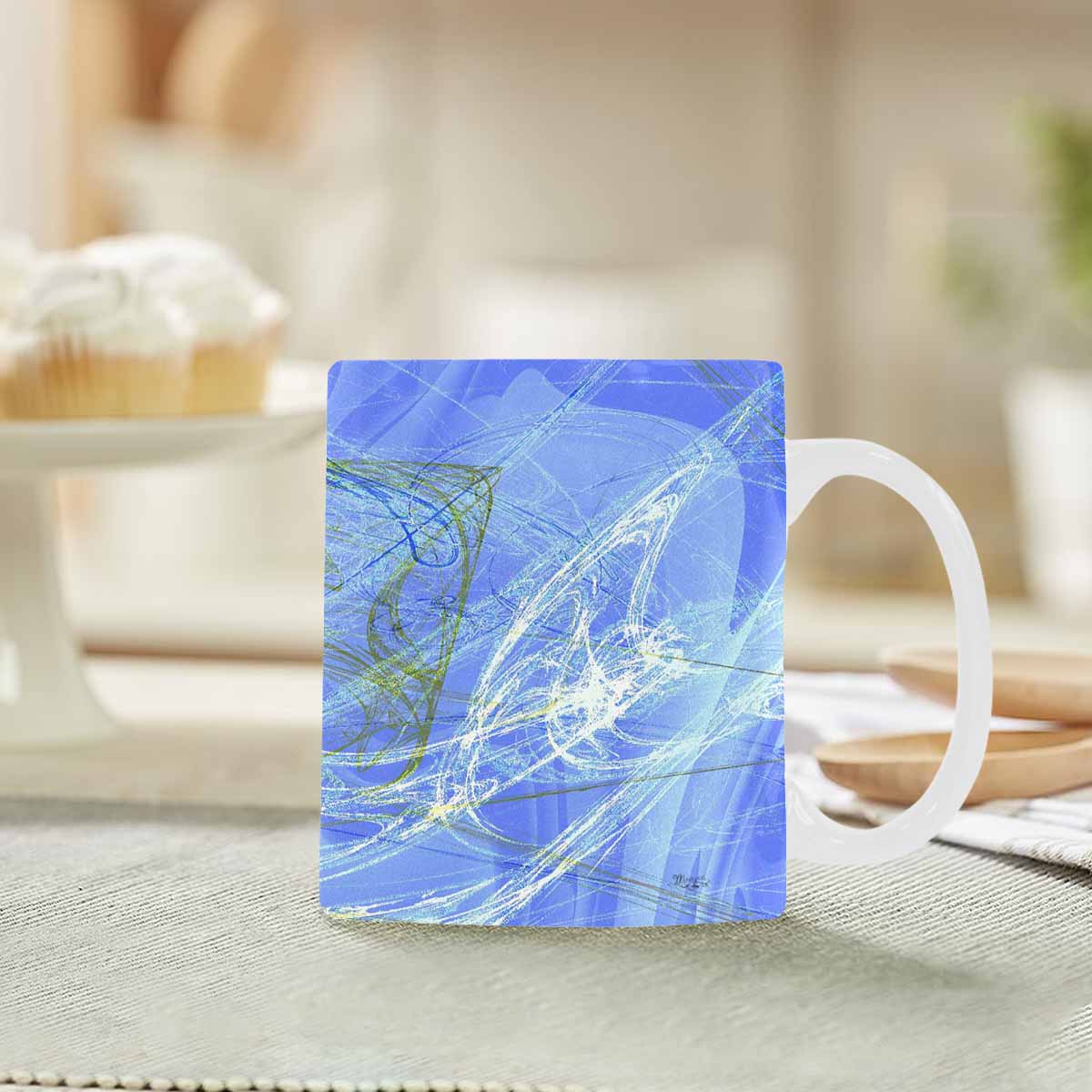 Unique Abstract design coffee mug, set 1, design 1