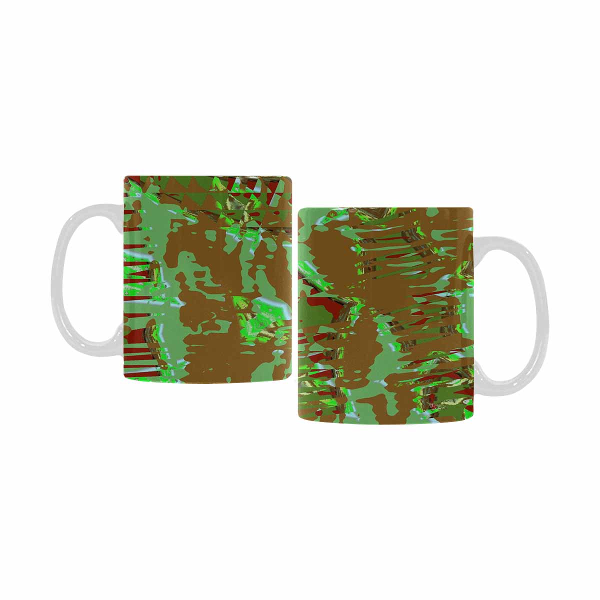 Unique Abstract design coffee mug, set 1, design 101