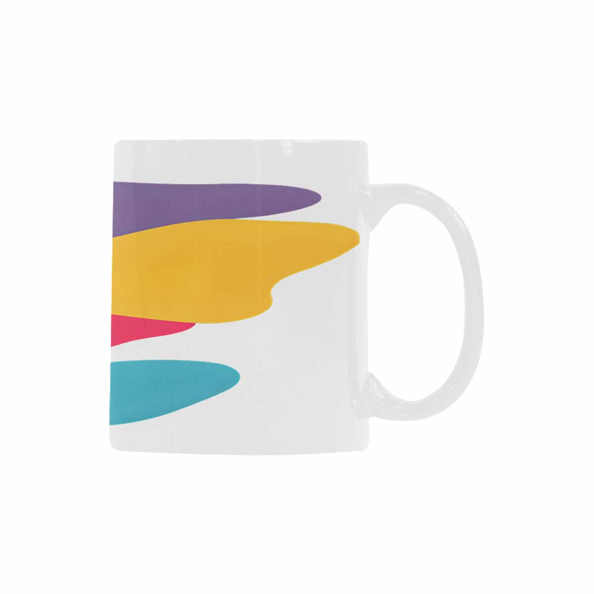 Quality Mug, coffee mug, tea cup, Bold Abstract, Set 1, design 10
