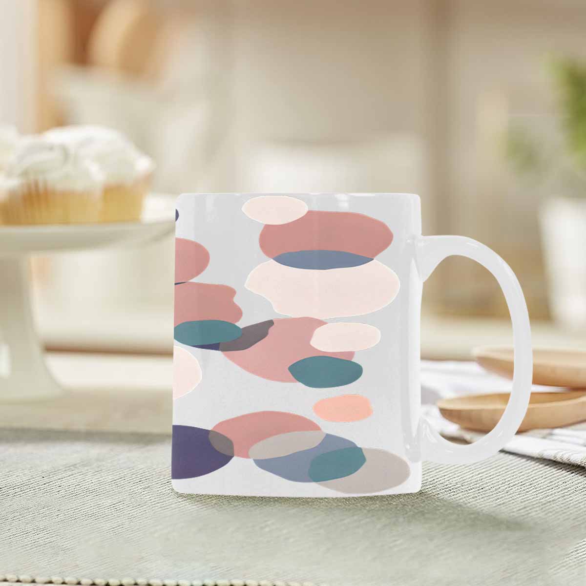 Quality Mug, coffee mug, tea cup, Bold Abstract, Set 1, design 28