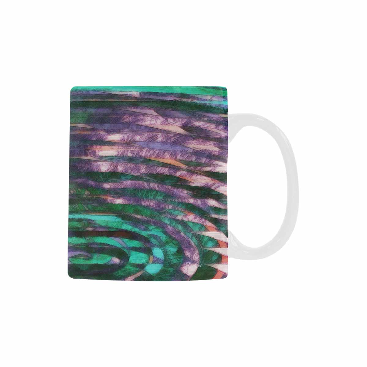 Unique Abstract design coffee mug, set 1, design 195