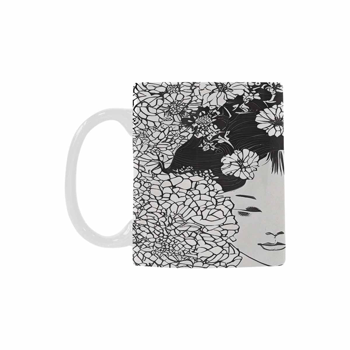 Quality Mug, coffee mug, tea cup, Asian Faces, Design 17