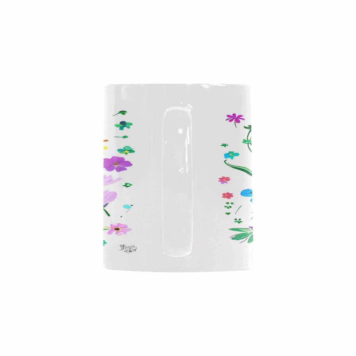 Quality Mug, coffee mug, tea cup, Bright florals, Set 2, design 86