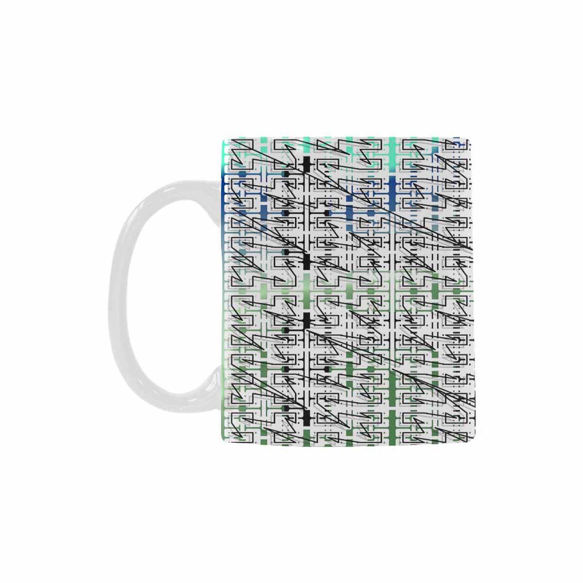 Unique Abstract design coffee mug, set 1, design 84