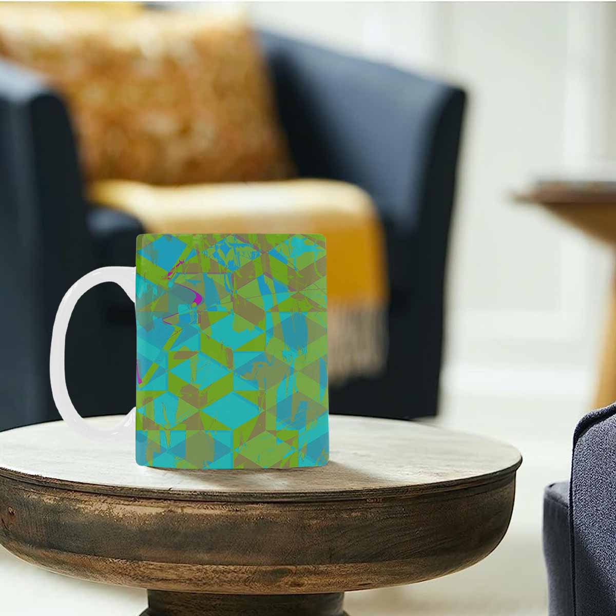 Unique Abstract design coffee mug, set 1, design 78