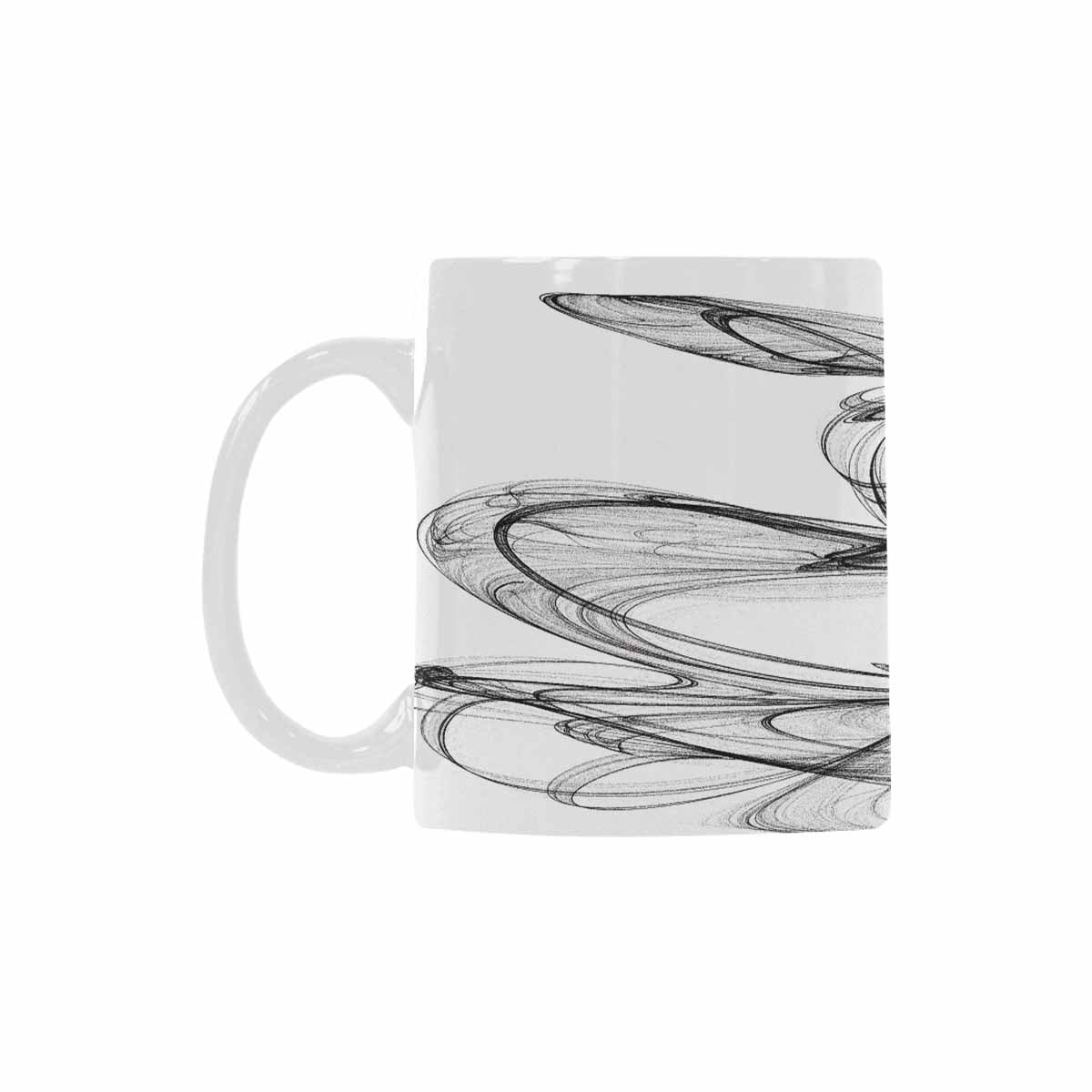 Quality Mug, coffee mug, tea cup, B & W Abstract, Set 1, design 133