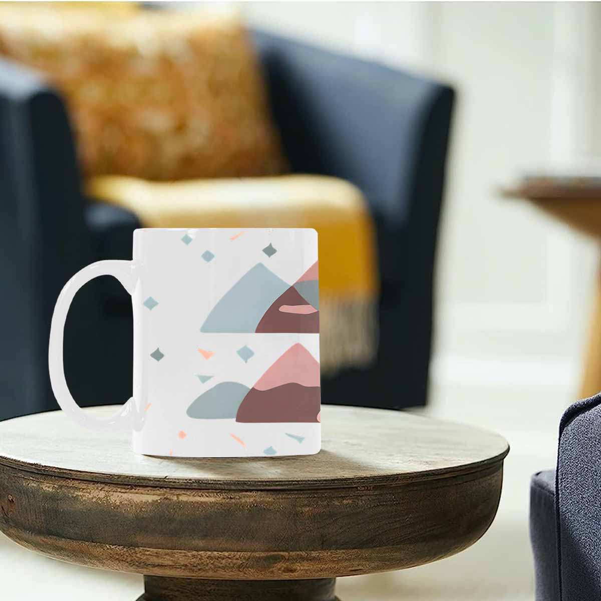 Quality Mug, coffee mug, tea cup, Bold Abstract, Set 1, design 68