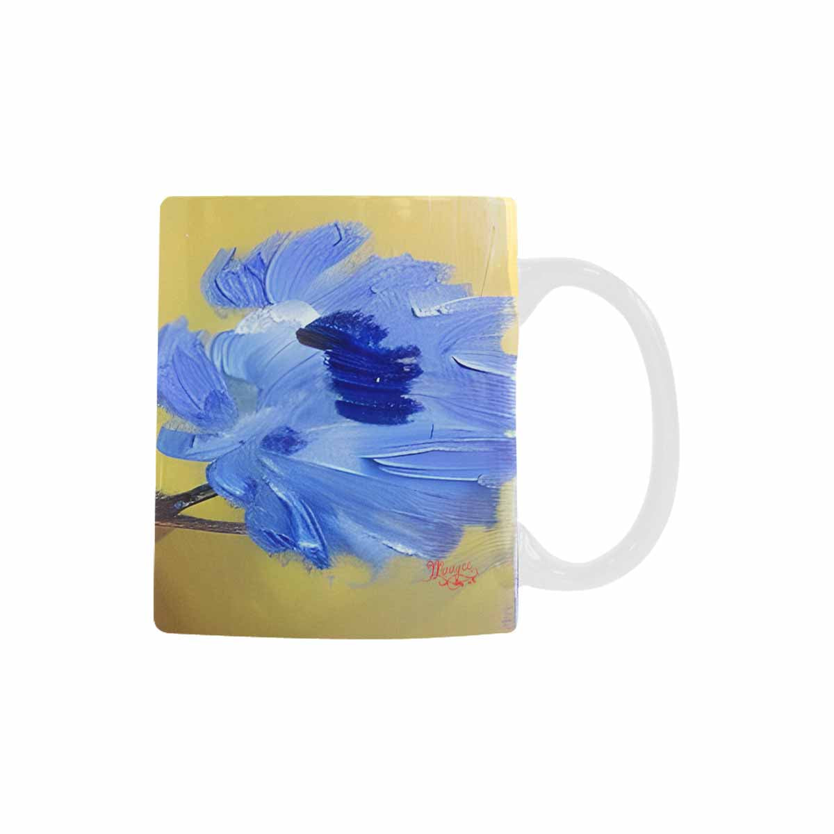 Quality Mug, coffee mug, tea cup, Bright florals, Set 1, Design 165
