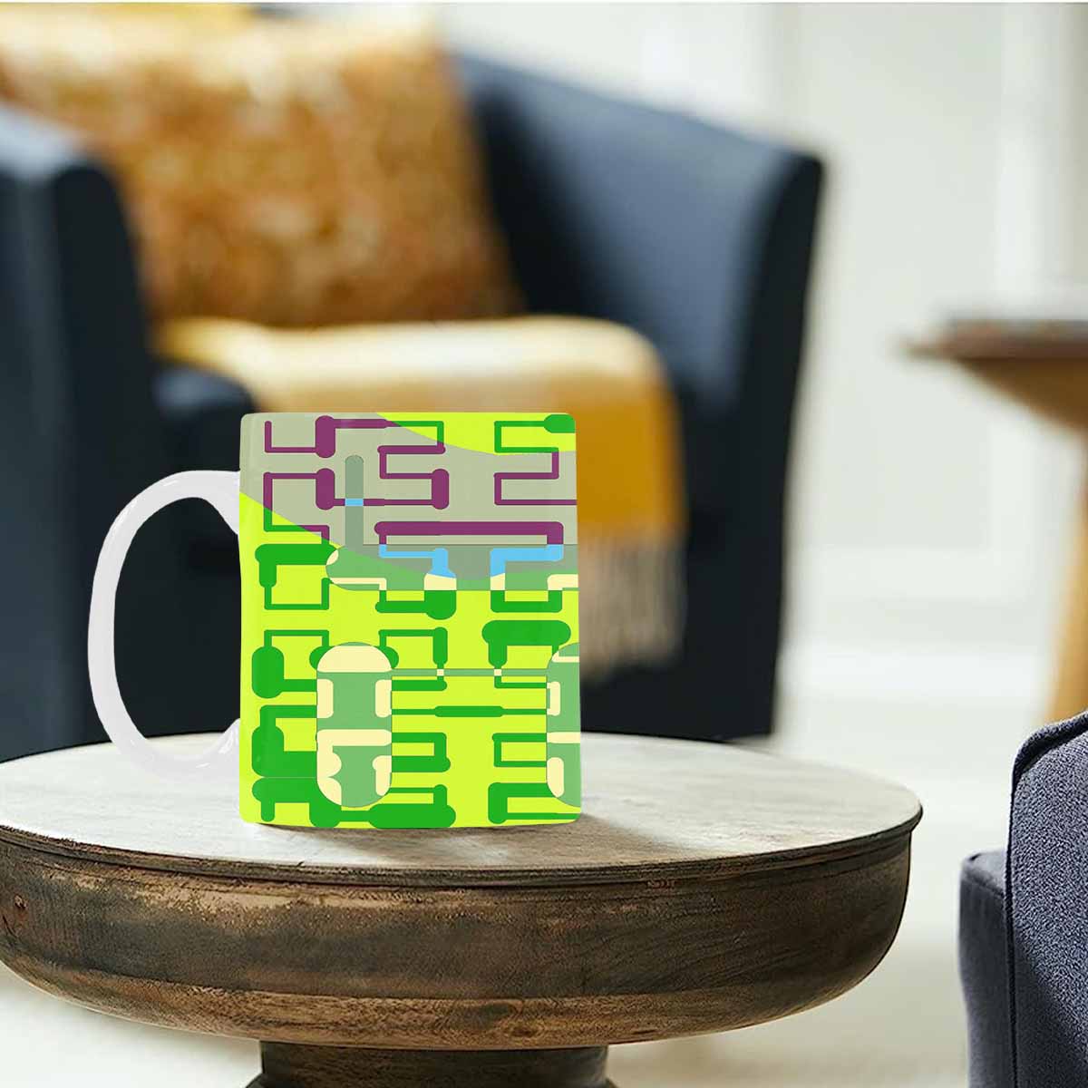 Unique Abstract design coffee mug, set 1, design 74