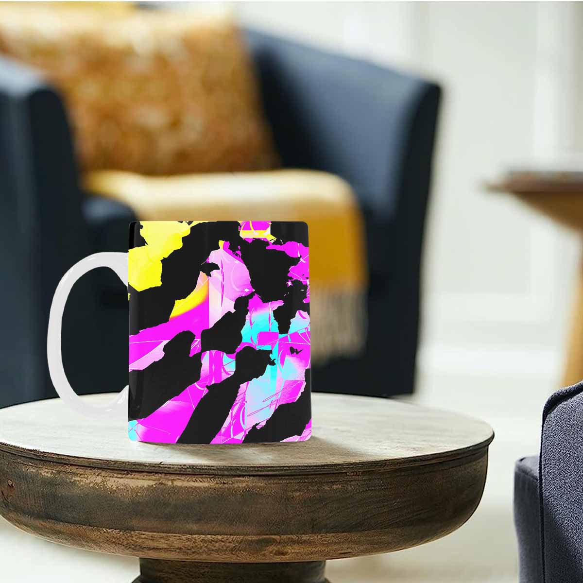 Unique Abstract design coffee mug, set 1, design 6