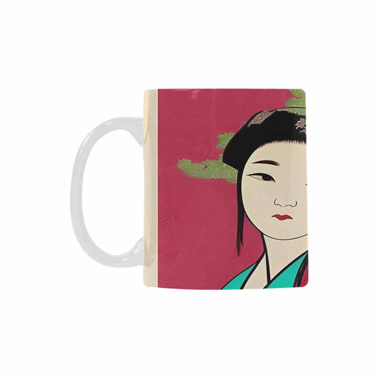 Quality Mug, coffee mug, tea cup, Asian Faces, Design 27