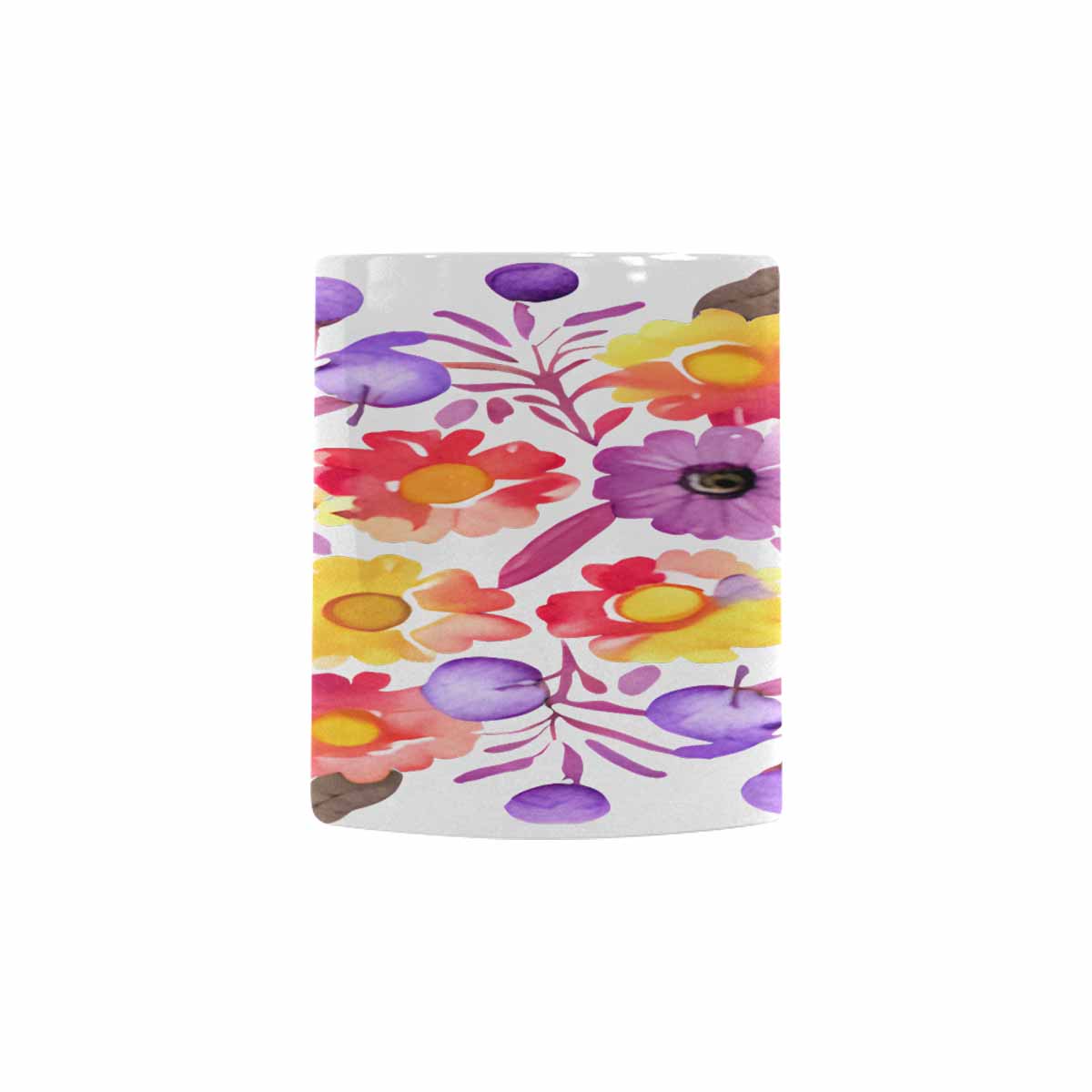 Quality Mug, coffee mug, tea cup, Bright florals, Set 2, design 36