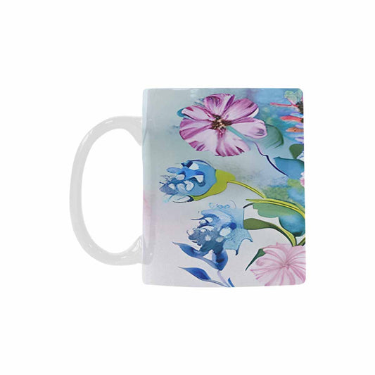 Quality Mug, coffee mug, tea cup, Bright florals, Set 1, Design 20