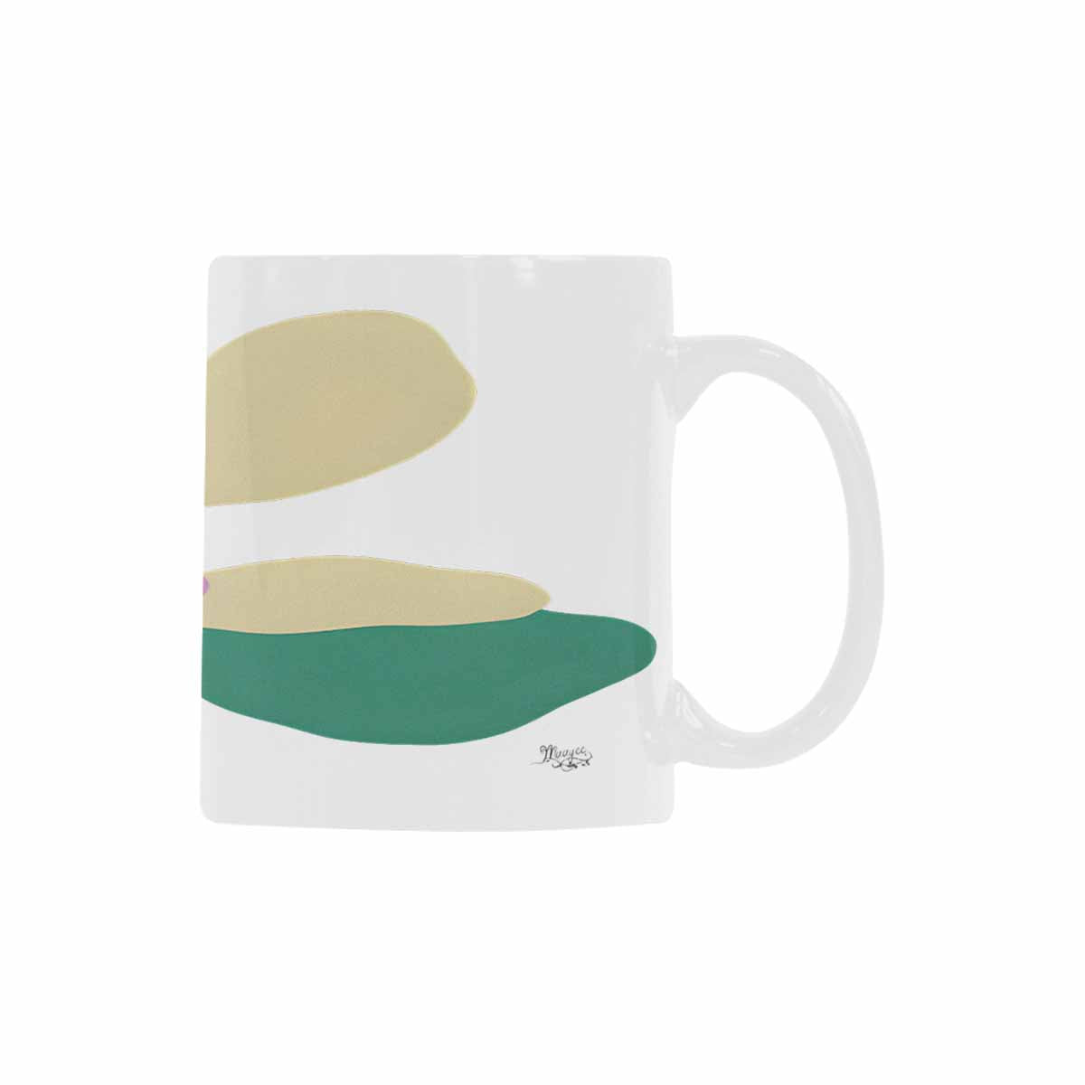 Quality Mug, coffee mug, tea cup, Bright florals, Set 2, design 79