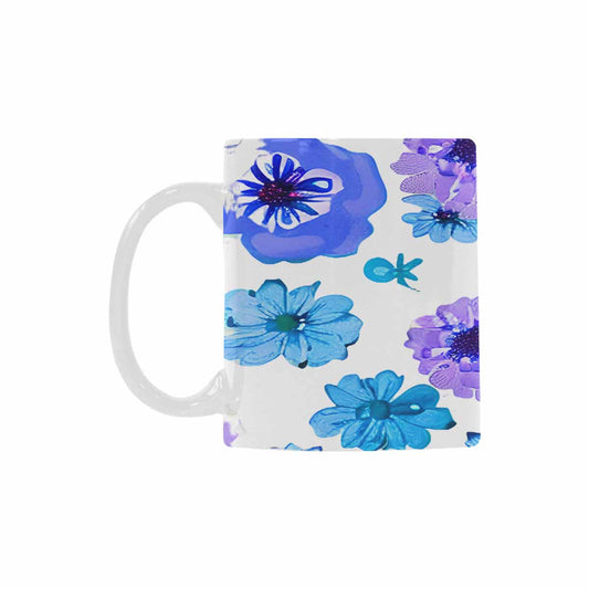 Quality Mug, coffee mug, tea cup, Bright florals, Set 1A, Design 144