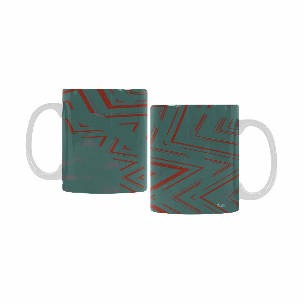 Unique Abstract design coffee mug, set 1, design 98