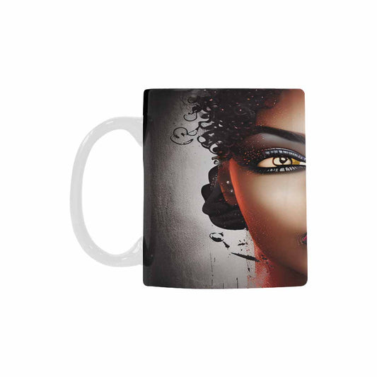 Quality Mug, coffee mug, tea cup, Black Faces, Set 1, design 53