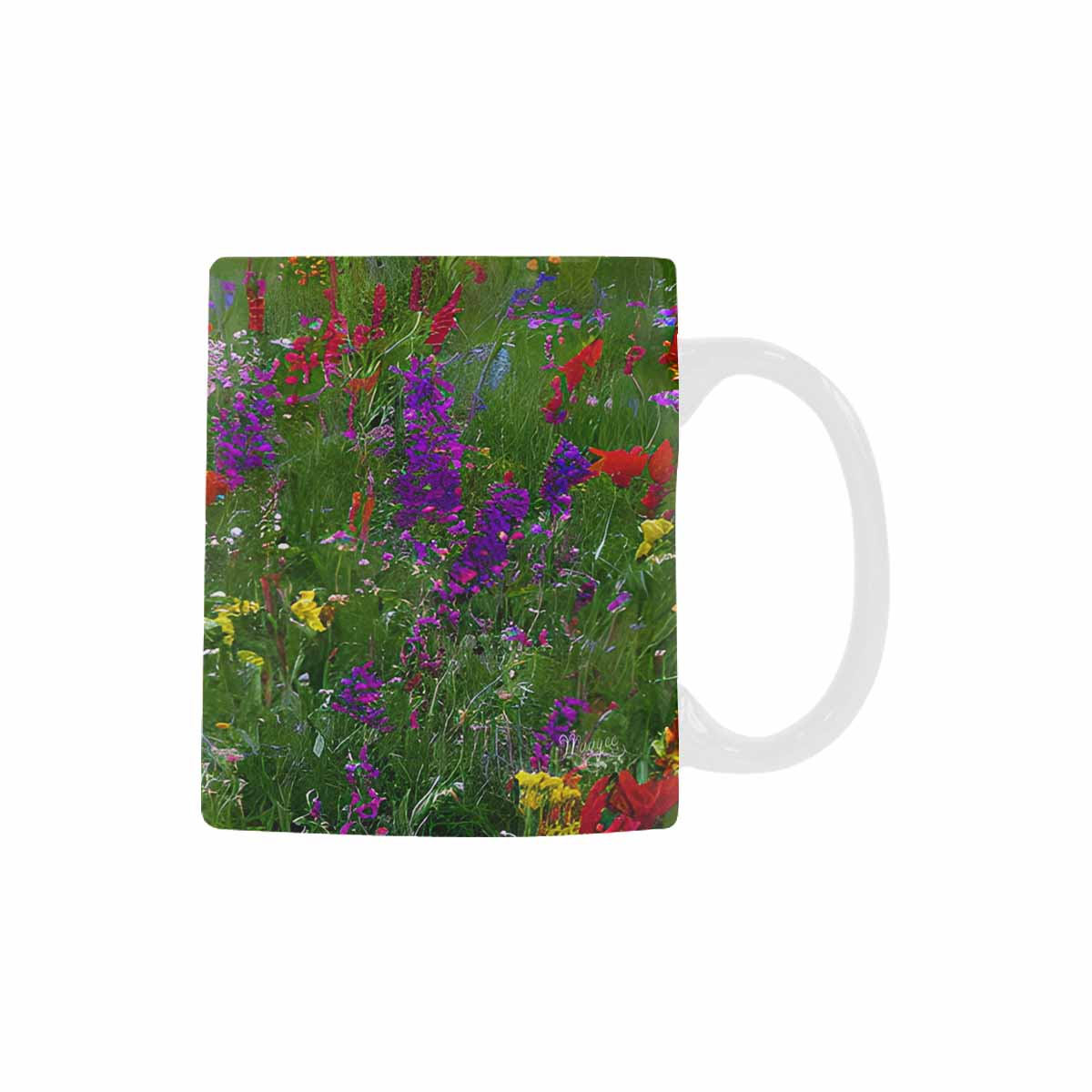 Quality Mug, coffee mug, tea cup, Bright florals, Set 1, Design 3