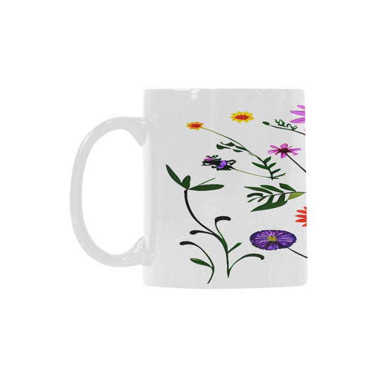 Quality Mug, coffee mug, tea cup, Bright florals, Set 2, design 84