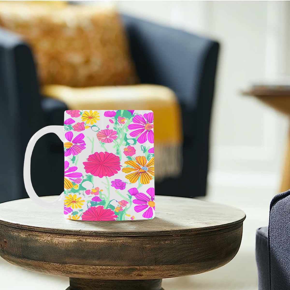 Quality Mug, coffee mug, tea cup, Set 1A, Mixed Floral design 20